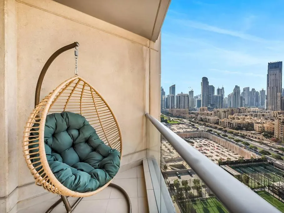 Вилла 2Br Burj Khalifa View In Downtown Дубай