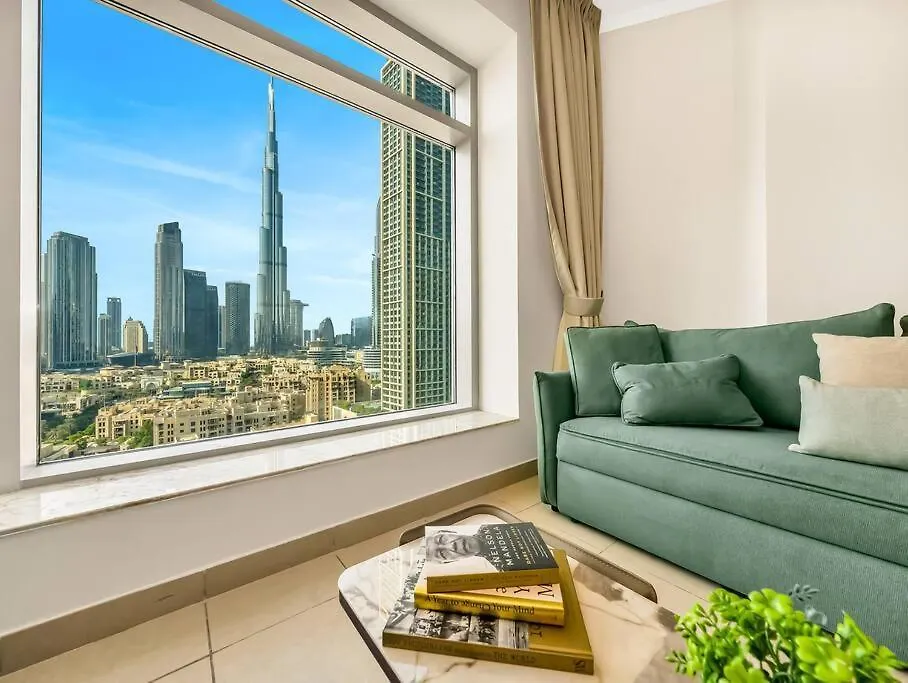 Дом отдыха Вилла 2Br Burj Khalifa View In Downtown Дубай ОАЭ